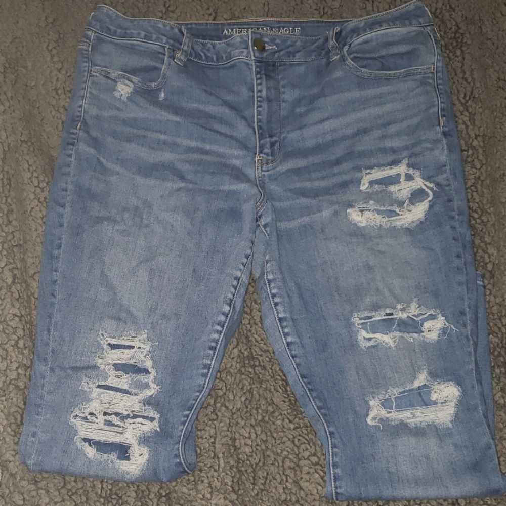 High rise jeggings